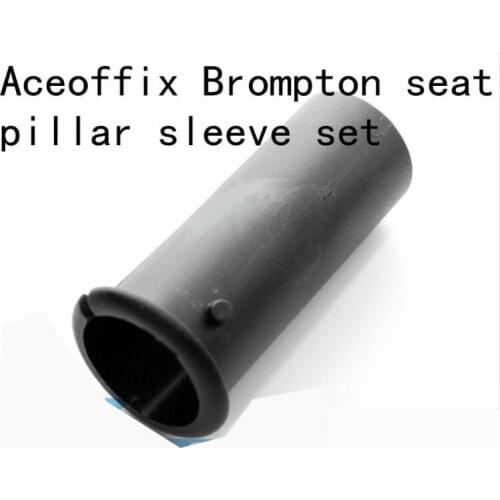 Aceoffix for Brompton Seatpost Sleeve set 34.9 to 31.8 Seat Post Adapter Reducing Bike Accessories