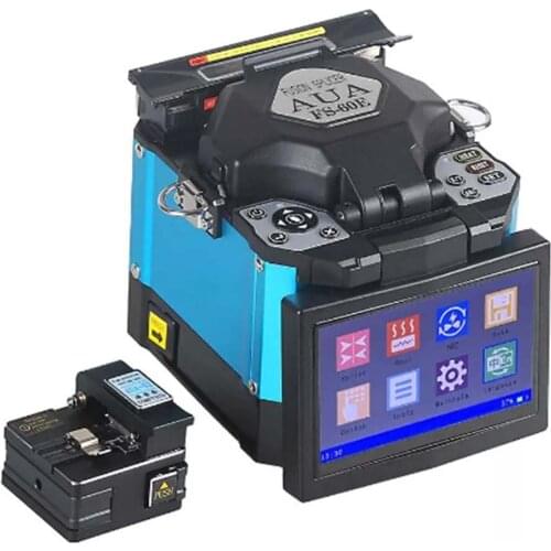 Free Shipping FS-60E Optical Fiber Fusion Splicer FTTH Fiber Optic Welder Splicing Machine better than Signalfire AI-8C
