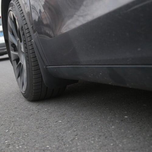 Mud Flaps Free Drilling Mudguard Fender Fit for Tesla Model Y Set of 4 Black