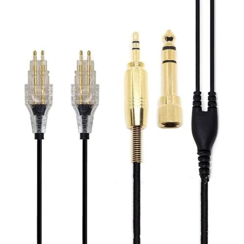 DIY Replacement Headphone Cable Cords for Sennheiser HD560 HD580 HD600 HD650 HD540 HD420 Headphone Cable Upgrate Audio Cable