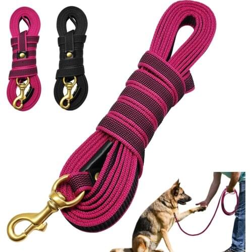 Dog Long Leashes Outdoor Pet Tracking Leash Rope Durable Strong Dog Leash for Medium Large Dogs Walking Training 2M/3M/5M/9M