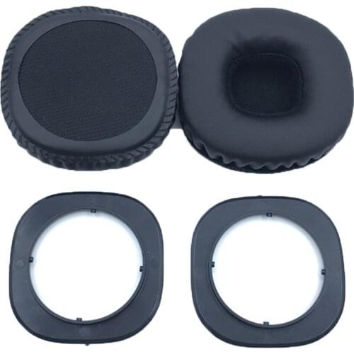Brand New 1Pair Soft Sponge Ear Pads Earpads Leather Ear Cushion Cover Replacement for Marshall MID ANC Bluetooth Headphones