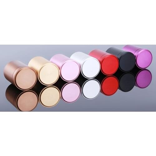 Airtight Smell Proof Container Aluminum Herb Stash Jar Tea Coffee Storage Box Tea Caddies Box Household Products Tea Caddy