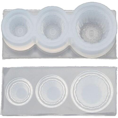 Cute Mini Size Straw Basket Silicone Mold Epoxy Resin Molds Jewelry Making Tools