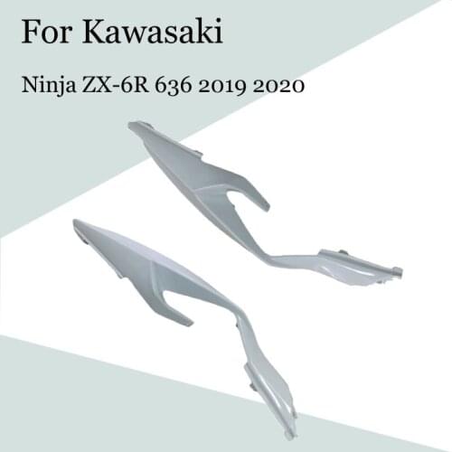 For Kawasaki Ninja ZX-6R 636 2019 2020 Motorcycle Rear Tail Side Covers ABS Injection Fairing ZX 6R 19-20 Accessories