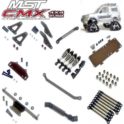 New Parts for MST CMX/CFX 1/10 Crawler car , bodies mount / Damper/Bumper/Tracks fit TAMIYA #49490 Mitsubishi Pajero/#58141 Jeep