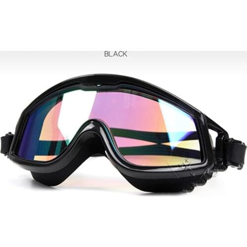 Swimming Goggles Big Frame HD Waterproof Anti-fog Swimming Glasses Universial Diving Goggles Swim Eyewear