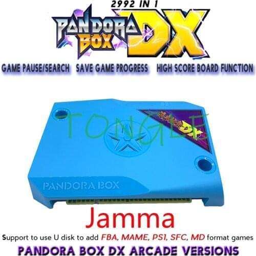 Pandora Box DX Arcade Machine Game Board Jamma Board Arcade Version 2992 in 1 Jamma Arcade Save Game Multigame Jamma PCB