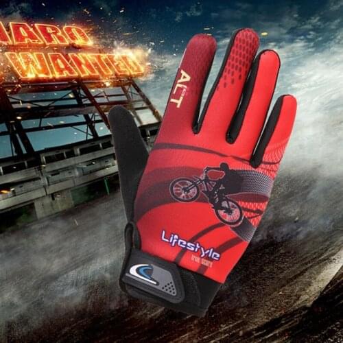 Outdoor sports climbing gloves for men and women thin sunscreen breathable spring and summer cycling non-slip full finger gloves