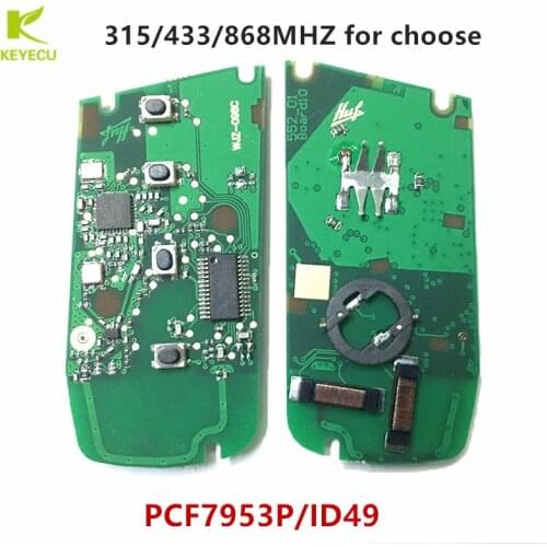 KEYECU PCF7953p Remote Key Board 315MHz YGOHUF5662,434MHz HUF5767,868 MHz HUF5661 for BMW 5 7 F Series FEM / BDC CAS4 2009-2016