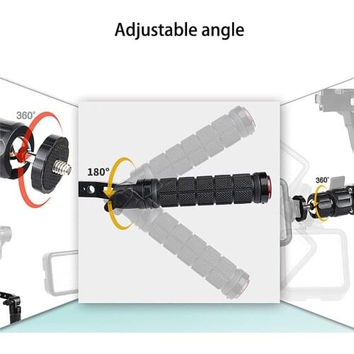 For Ronin RS2/RSC2 Gimbal Stabilizer Accessories Adjustable Angle Shooting Handle Hand Grip Gimbal Stabilizer Handle Holder