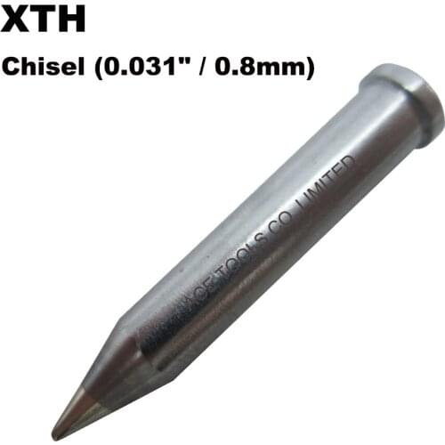 Weller XTH Soldering Tip Chisel Replace WXP120 WP120 WP120IG WX1010 WX2020 WT1010H WD1000HPT WXMP120 Station Iron Handle Bit