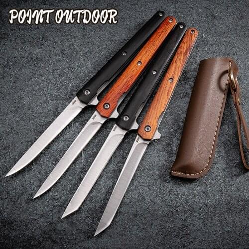 M390 Steel Tactical Knife Camping Survival Pocket Knife Folding Knife Outdoor Camping EDC Hunting Knives Collection Gifts