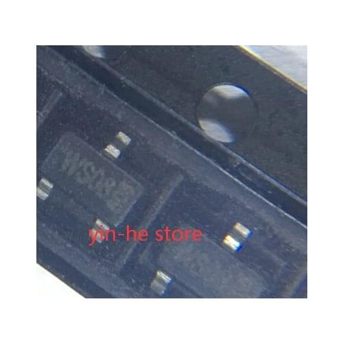 20PCS DTS4500 SOT-23 screen printing WS08 HAM Ham N-channel 40V SMD MOS field effect tube