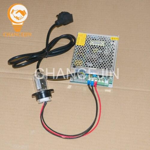 Ultraviolet Spectrophotometer Deuterium Lamp+Power Supply DD2.5/DD10 2.5V/10V Power Supply be Used for Experimental Development