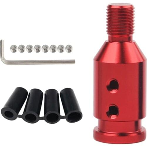 Universal 12x1.25mm Shift Knob Adapter Non Threaded Manual Transmission for BMW Mini
