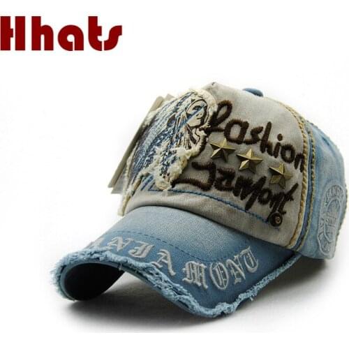 Vintage rivet baseball hat cap for women men adjustable retro snapback sport cap male female cotton trucker hat bones