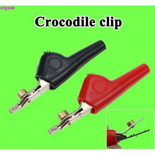 Cltgxdd Auto Repair Test Alligator Clip With Piercing Needle Teeth Alligator Clamp Crocodile CL8430