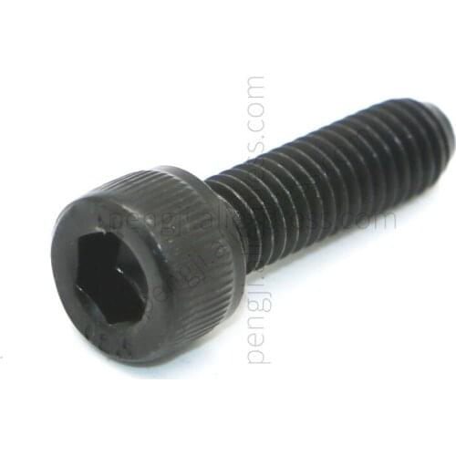 100PCS M6 - 1.0 x 20mm Socket Head Cap Screws Metric, Allen Socket Drive, 12.9 Grade Alloy Steel, DIN 912, Black Oxide Finish