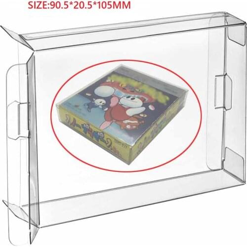 Ruitroliker 20Pcs Clear CIB Box protector sleeve for Gameboy GB Japan Version Games Cartridge
