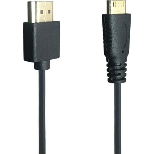 2k*4k hd @60hz HDMI to Mini HDMI OD 3.0mm Super Soft Thin Cables &HDMI male Cable 2k 1080p hd Light-weight Portable 0.3M 0.6m 1m