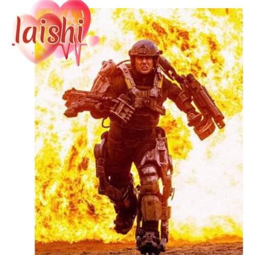 5D Diamond Painting People flame Full Square round drill Diamond Embroidery Sale Rhinestones Pictures Diamond Mosaic pictures