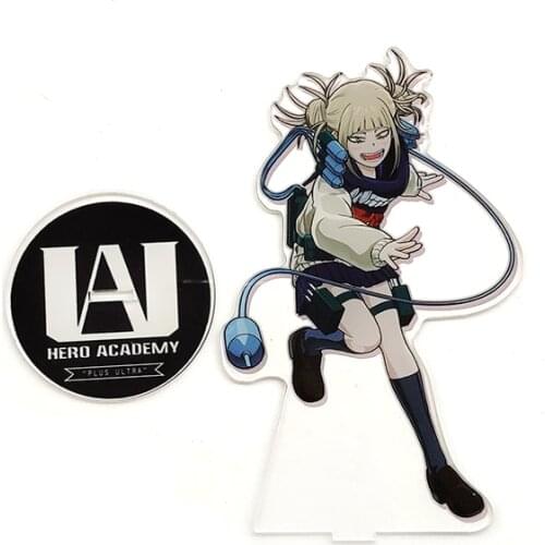 Boku no My Hero Academia Toga Himiko hairbun acrylic standee figurines desk decoration cake topper anime