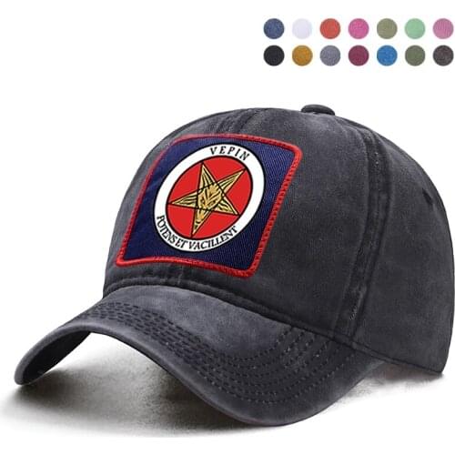 Sigil Of Baphomet Symbol Of Satanism Baseball Cap Dad Trucker Solid Bone Hat Casquette Snapback Hats Woman Ponytail Caps Gorras