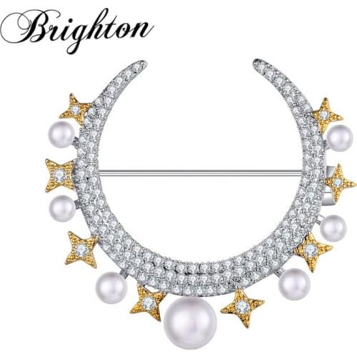 Brighton Silver Brooches For Clothes