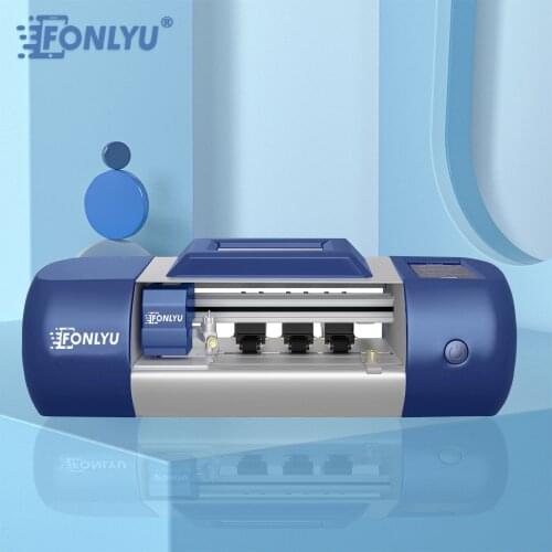 FONLYU Free Shipping F200 Film Cutting Machine For Pad Mobile Phone Flexible Hydrogel Film Screen Protective Back Film Plotter