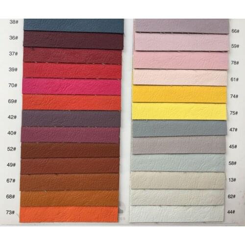 Synthetic PU washed Imitation sheep skine Garment leather material 588A