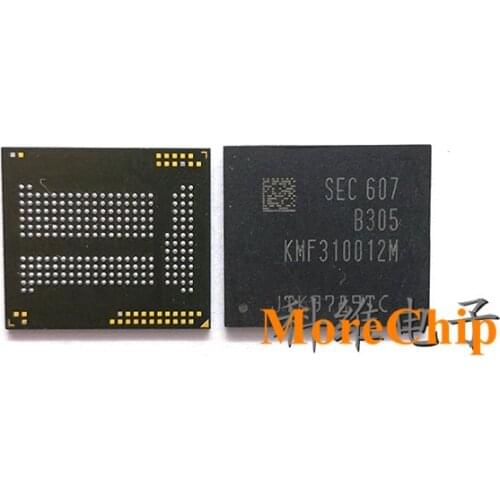 KMF310012M-B305 eMMC EMCP UFS BGA221 Chip NAND Flash Memory IC 16GB 16+1 Soldered Ball Pins