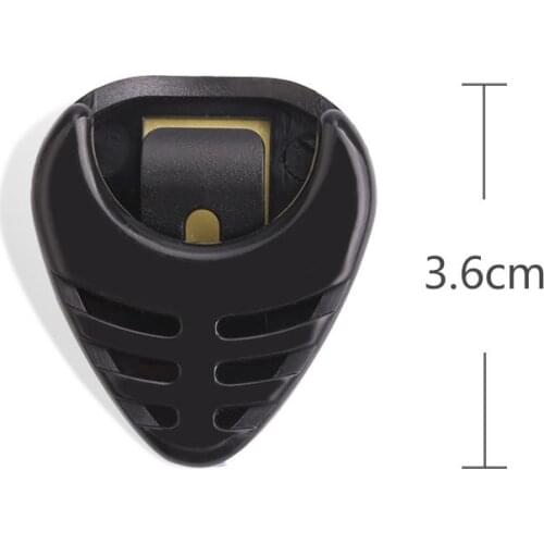 Guitar Pick Box 3.6cm Plastic Material Guitar Accessories Guitar Picks Box Durable Pick Box Holder Electric Acoustic Guitar Part