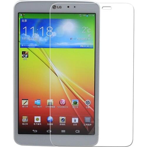 Best 9H Premium tempered glass film For LG G Pad 8.3" V500 tablet pc Anti-shatter LCD Screen Protector Film with retail package