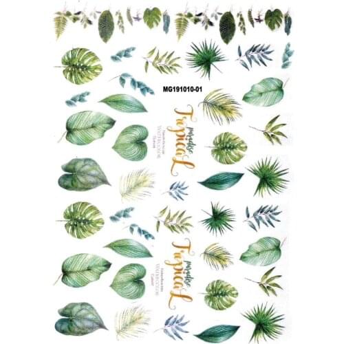 Fashion 3d Japanese Style Nail Stickers Flowers Back Glue Adhesive Nail Decals Nail Art Nail Decor Manicure Women Girls Gifts