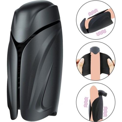 Male Masturbator Penis Sex Toys for Men Electric Penis Vibrator Penis Endurance Delay Lasting Trainer Masturbation Cup