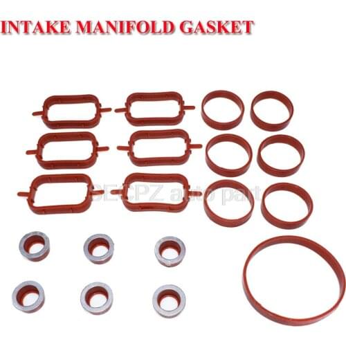 Intake Inlet Manifold Gasket Seal For BMW M57 E39 E60 E46 E38 E53 E83 E65 E61 E65 E70 E71 E92 X3 X5 X6 11612246945 13547792098
