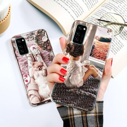 Cute Cartoon Case For Huawei Nova 5T Cases Silicon Fundas Honor 9A 8X 9X 9 Lite 9C 9s 8S 8C Play 8A X10 Max 3i 3 7i 7 SE Covers