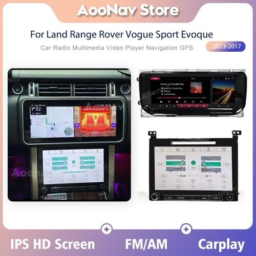 AC Panel display Air Board Two Screen For Land Range Rover Executive Vogue SVA L405 2013-2017 Air Touch LCD Screen Condition