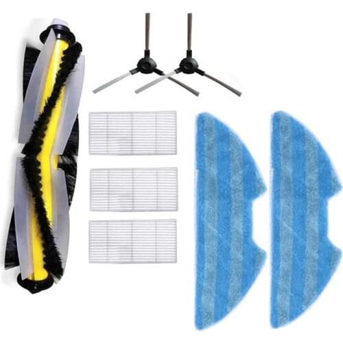 Robotic Vacuum Cleaner Main Side Brush Filter Mop Cloth for proscenic 811GB/911SE Robot Vacuum Cleaner Parts Accessories