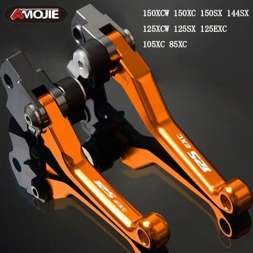 CNC Motorcycle DirtBike Motocross Pivot Brake Clutch Levers Handle FOR 150XCW 150XC 150SX 144SX 125XCW 125SX 125EXC 105XC 85XC