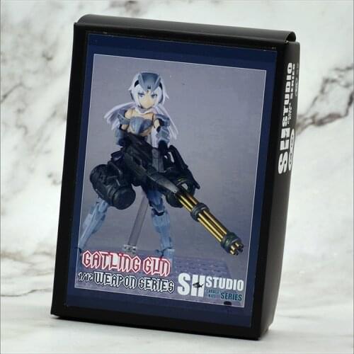 SH Studio upgrade parts of Gatling gun for 1/12 scale FAG mobile suit girl kids toys