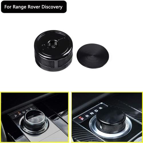 SV Zinc Alloy Replacement Gear Shift Knob Head Black for Land Rover Discovery 5 2017-2018
