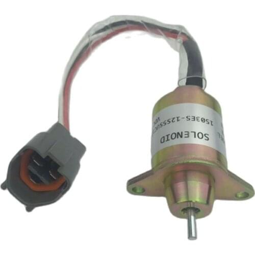 VDC12 Diesel Engine Fuel Shut Off Solenoid Valve 1503ES-12S5SUC12S 119233-77932 119233-77931 Used For Excavator Flameout Switch