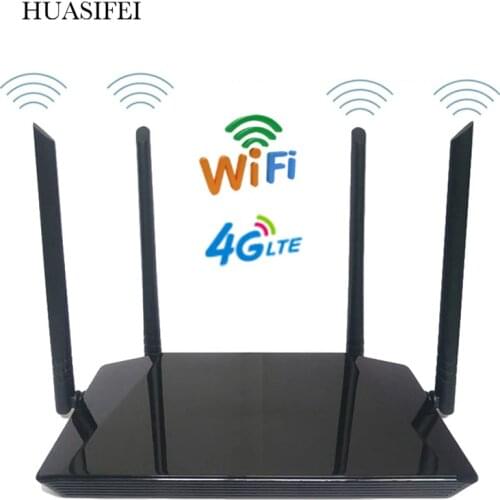 4G LTE CPE mobile wifi hotspot router with SIM card slot 2.4G portable hotspot 300mbps Wi-Fi router 300mbps with external antenn