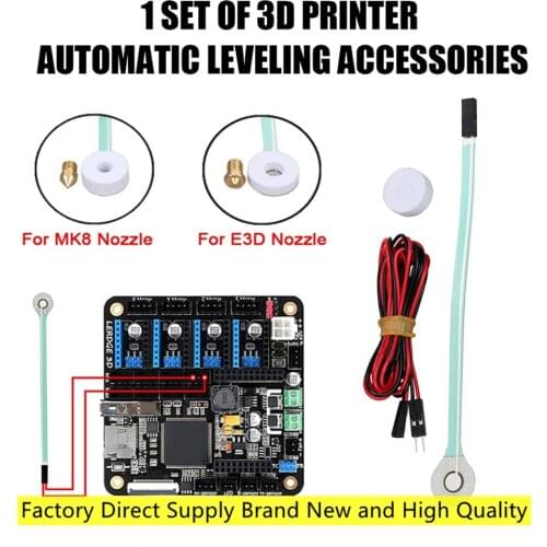 Brand New 3D Printer Parts Auto Leveling Sensor Replace 3D Touch BL Touch Bed Module Film Pressure Probe Type Reprap E3d V6 MK8