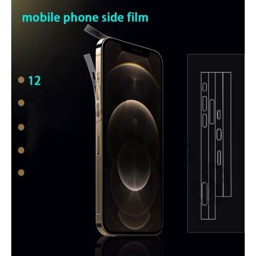 For IPhone12Pro side Film Hydraulic Protective Film 12 mini Frame Film Phone For 12Pro/Max 11 Anti- Scratch Border Film Sticker