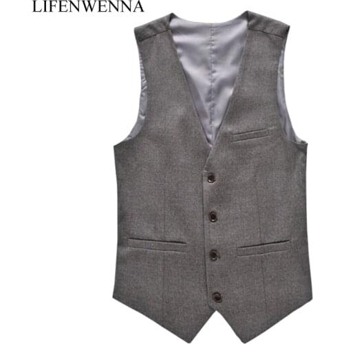 Fashion Mens Vests New Style Solid Slim Fit Vest Mens Clothing Trend Casual Business Mens Suit Vests Gentleman Social Vest 6XL