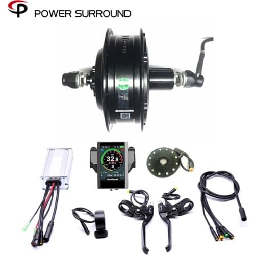 2020 Color display Waterproof 48v500w Bafang Rear Cassette Electric Bike Conversion Kit Brushless Motor Wheel EBike system