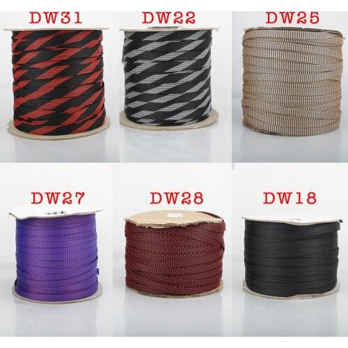 5m Audiocrast Audio HIFI Shield Suspension Screen Woven Rayon Nylon Cotton Snakeskin Mesh Knit Braided Cable Sleeve Tube
